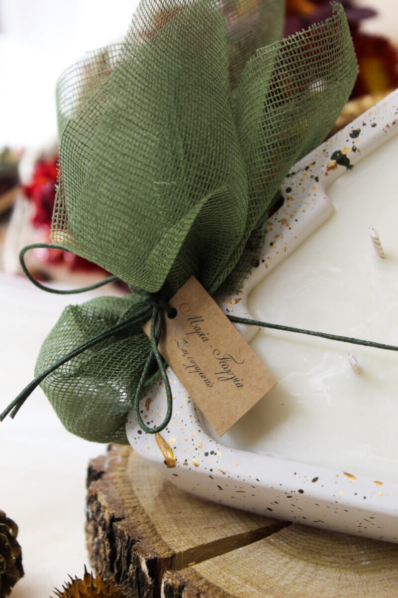 Χριστουγεννιάτικη Μπομπονιέρα -Αρωματικό Κερί Δέντρο - Image 4