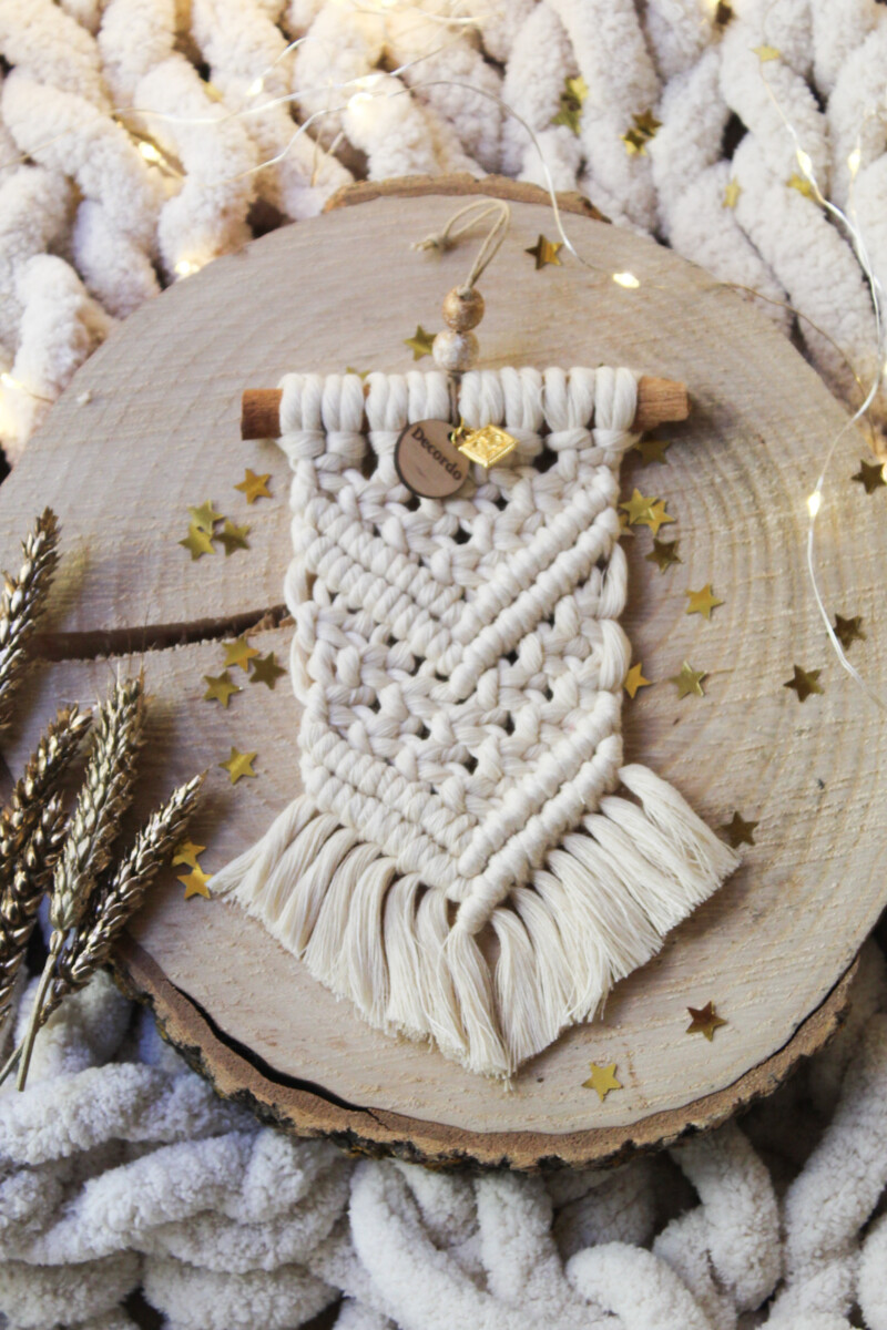 Boho Macrame Γούρι – Flag