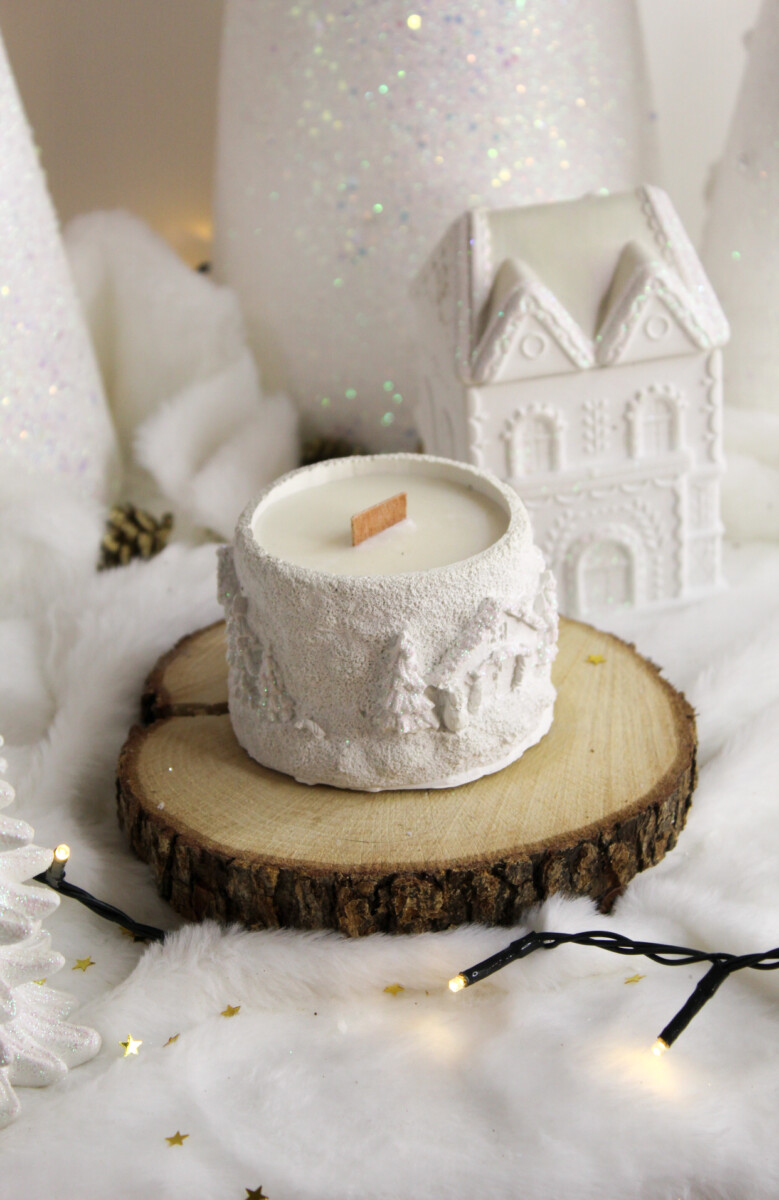 Αρωματικό Κερί – Snowy Village Candle