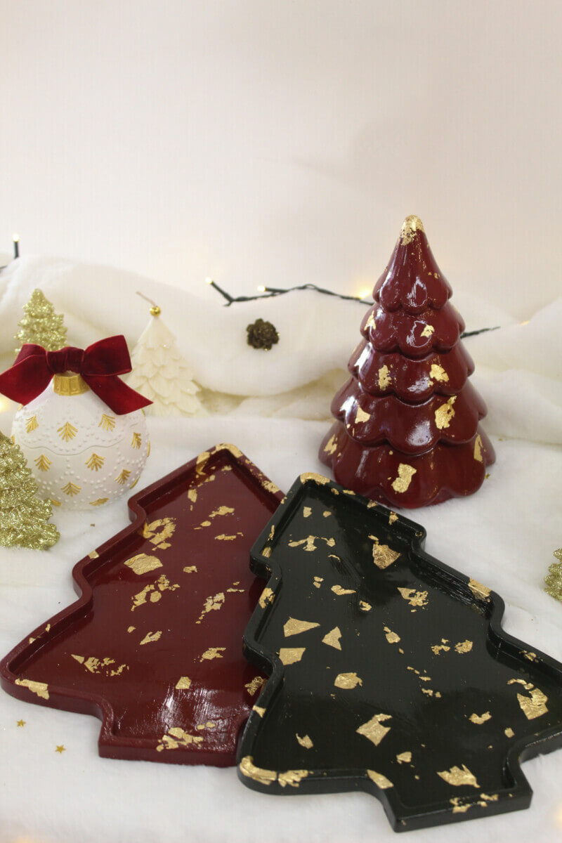 Δίσκος Δέντρο Με Φύλλα Χρυσού