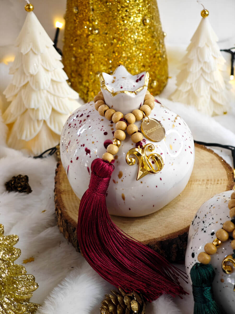 Γούρι Πήλινο Ρόδι – Large