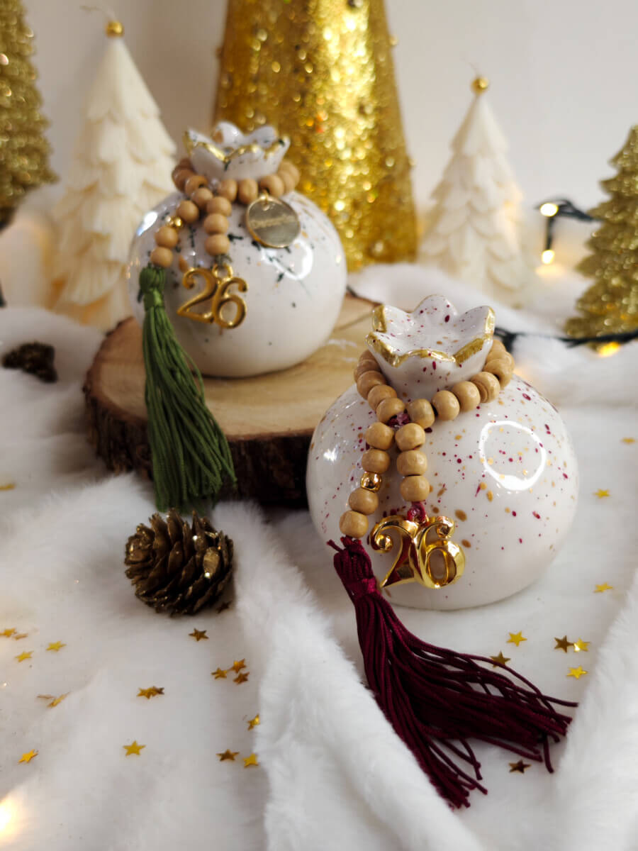 Γούρι Πήλινο Ρόδι – Medium