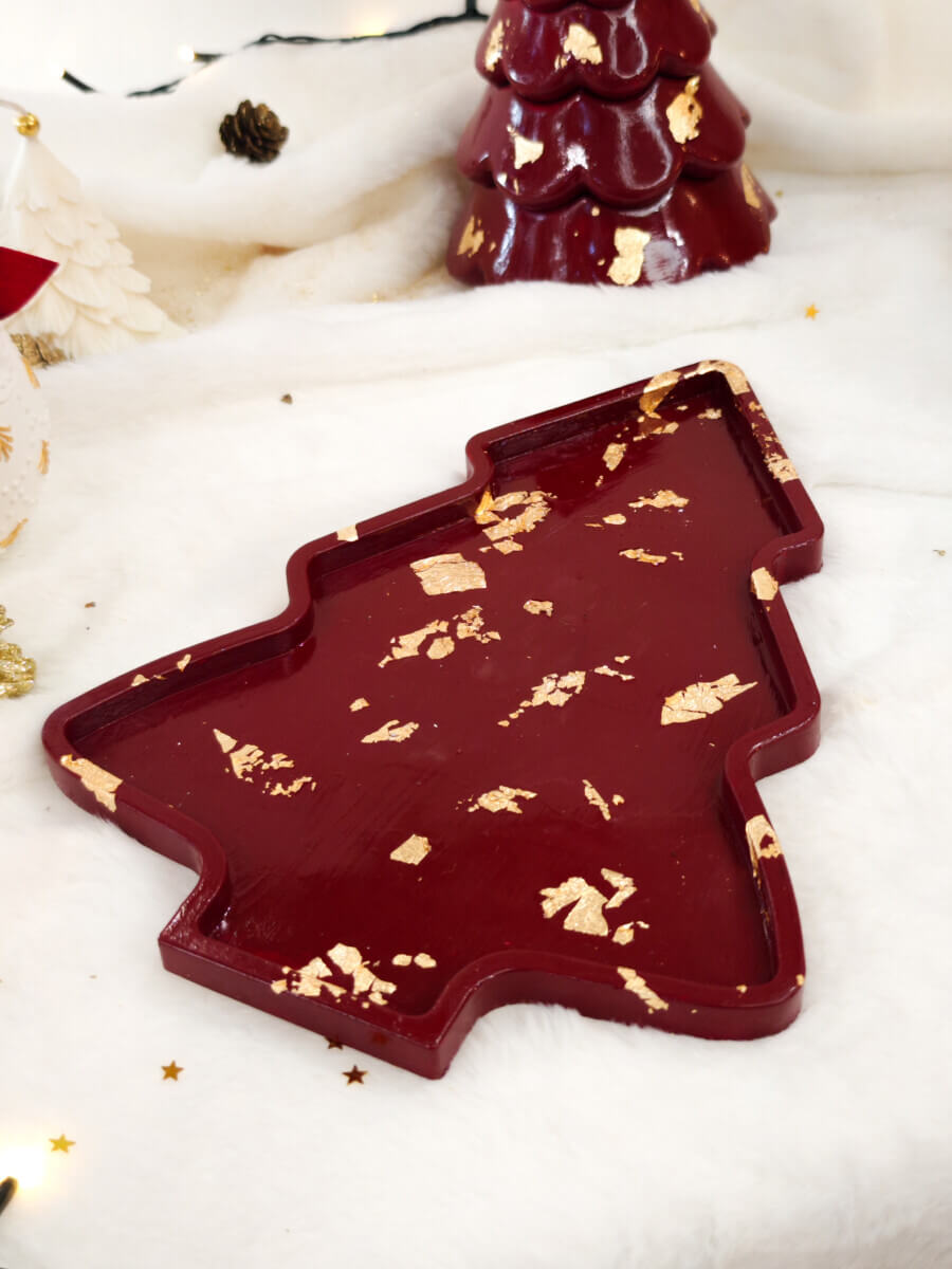 Δίσκος Δέντρο Με Φύλλα Χρυσού