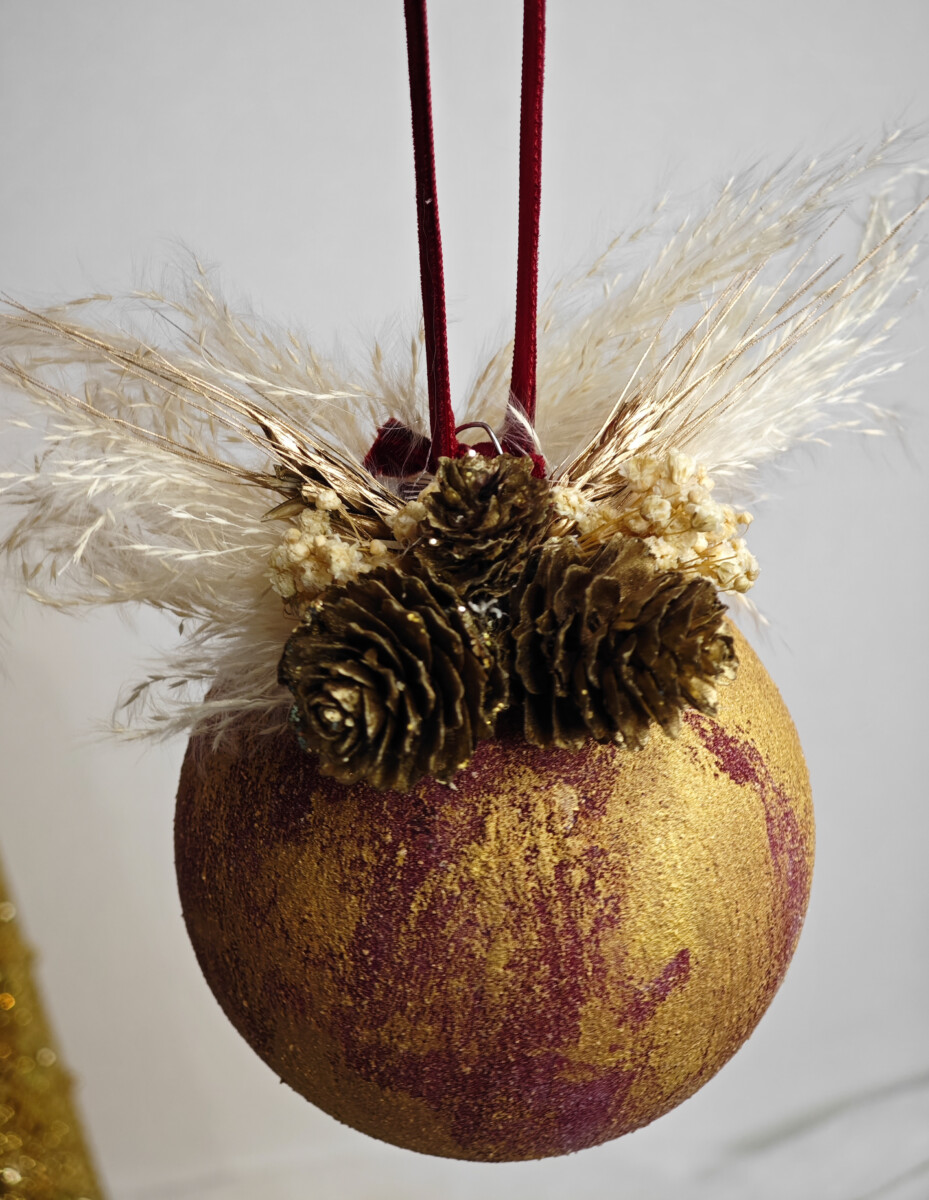 Χριστουγεννιάτικη Γυάλινη Μπάλα