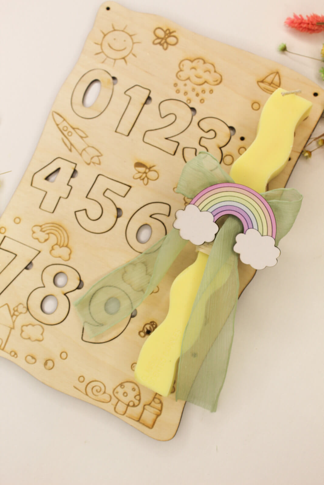 ΛΑΜΠΑΔΑ MONTESSORI ΠΑΖΛ – ΑΡΙΘΜΟΙ