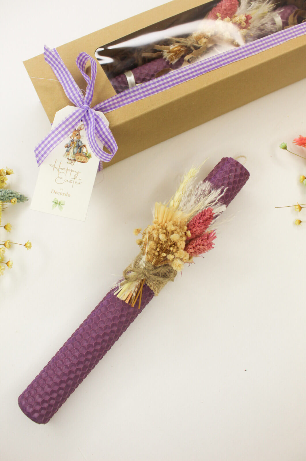 ΛΑΜΠΑΔΑ ΜΕΛΙΣΣΟΚΕΡΙ ΜΕ ΑΠΟΞΗΡΑΜΕΝΑ - ΜΩΒ - Image 2