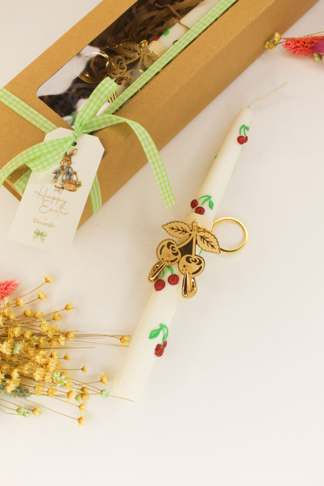 ΛΑΜΠΑΔΑ CHERRY ΜΕ ΣΚΟΥΛΑΡΙΚΙΑ & ΜΠΡΕΛΟΚ