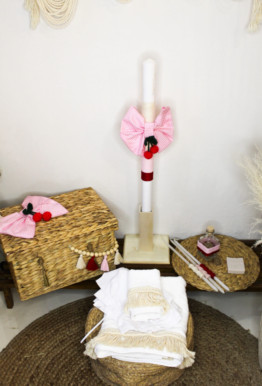 Σετ Νονού Με Μικρή Ορθογώνια Καλαθούνα