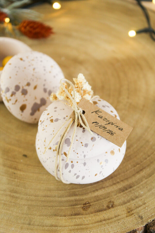 Μπομπονιέρα Πιτσιλωτό Macaron – Winter Edition