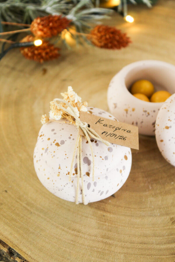 Μπομπονιέρα Πιτσιλωτό Macaron – Winter Edition